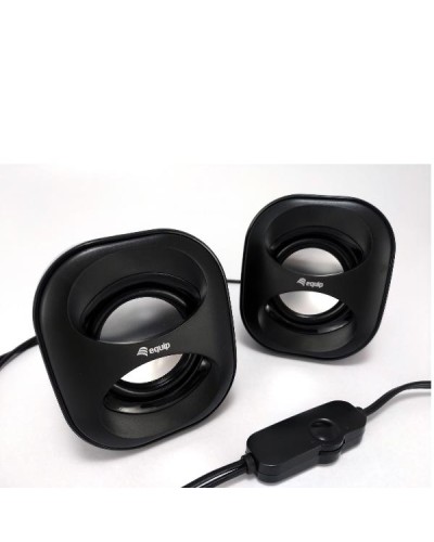 EQUIP – MINI USB SPEAKER 2.0, 6W, jack 3.5mm
