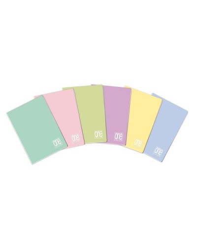 Quaderno ONE COLOR PASTELLO A4 1R conf. 10