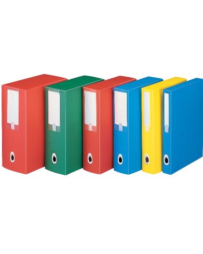 SCATOLA ARCHIVIO PROGETTO PLUS DORSO 15 ROSSO