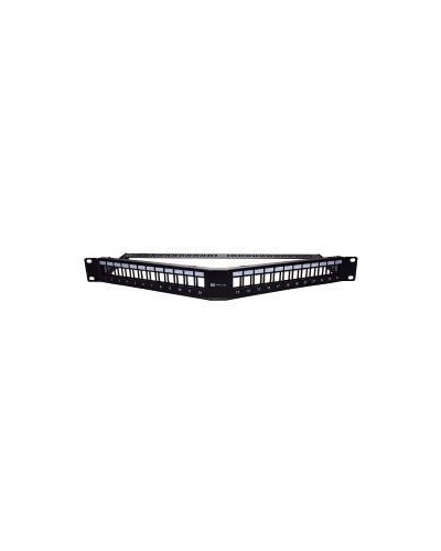 PANN.1U ANGOL.PER 24 RJ45U NERO