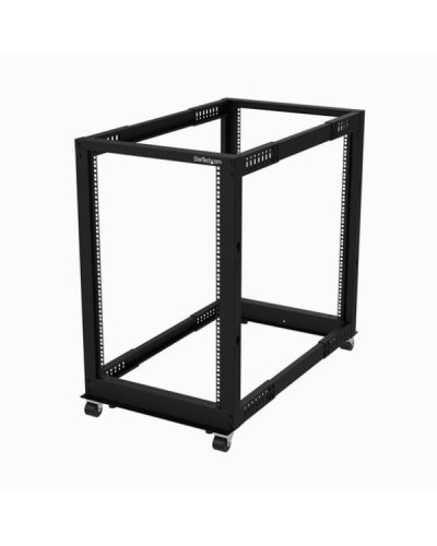 Armadio Server Rack a telaio aperto 18U 4 staffe