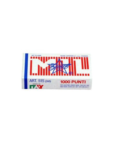 CF10X1000PUNTI 515 24/6 ACCIAIO