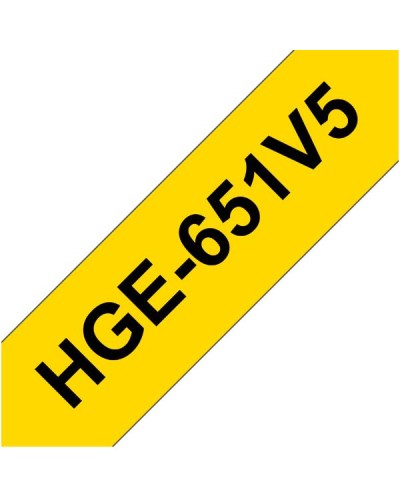 NASTRO HG DA 24MM NERO GIALLO 5PZ