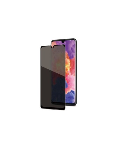 PRIVACY FULL GLASS - Vetro 9H con effetto Privacy e bordo colorato nero compatibile con Huawei P30 Lite/ P30 Lite New Edition
