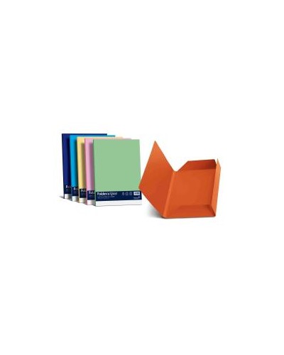 ??FOLDER LUCE E ACQUA 3 lembi - 25 cartelline – Mix 5 Colori Forti