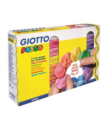CF16 PANETTI PLASTILINA250G COL.ASS