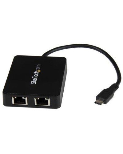 ADATTATORE DI RETE USB-C A 2X RJ45