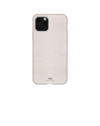 WHITE DIAMONDS - Cover Biodegradabile prodotto con materiali a base mais compatibile con Apple iPhone 11 Pro