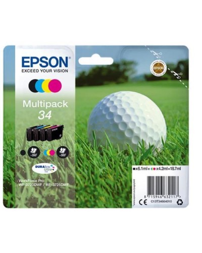 MULTIPACK 4 COLORI PALLINA DA GOLF