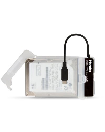 XADTC-SATA  Adattatore USB-C to SATA III  + CUSTODIA HDD