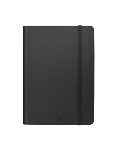 UNIMAGTAB - Custodia universale a libro di colore nero in pelle sintetica magnetica compatibile con i Tablet fino a 11" dimensi