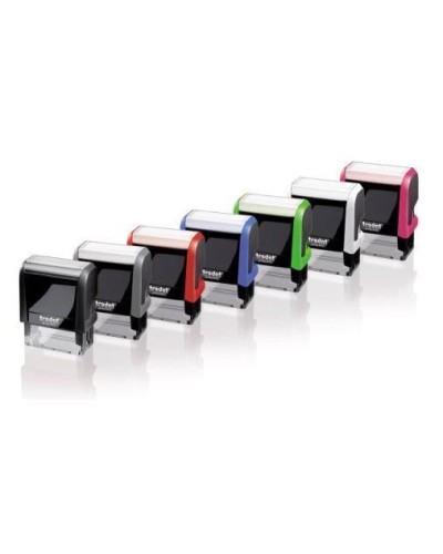 PRINTY 4913 ROSSO FUOCO TAMP.NERO