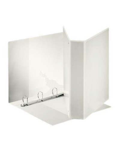 Raccoglitore Display PP A4 50mm 4 anelli Bianco