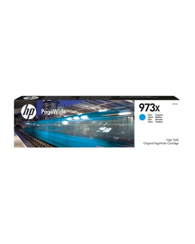 HP 973X HIGH YIELD CYAN PAGEWIDE