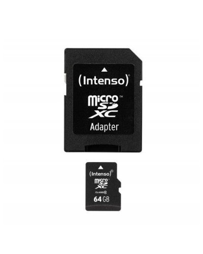 MICRO SD CON ADATTATORE 64GB C10