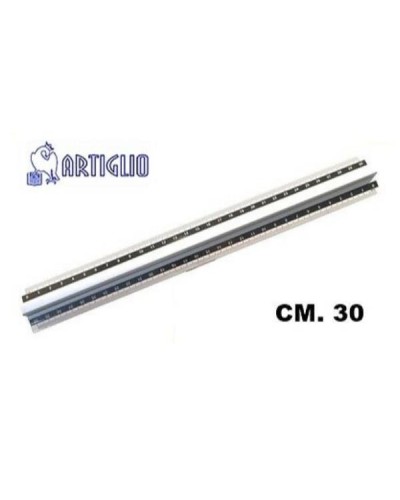 DOPPIODECIMETRO ALLUMINIO 30CM