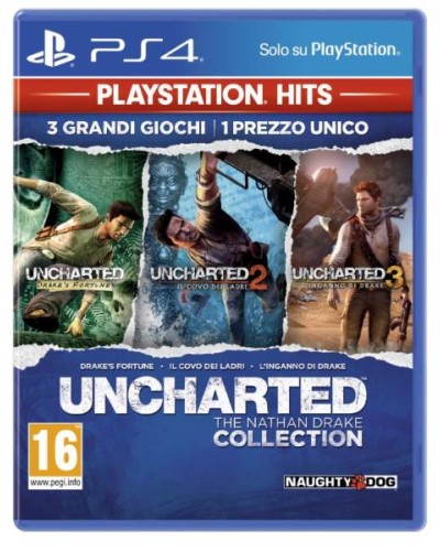 UNCHARTED THE NATHAN DRAKE COLLECTION HITS