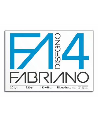 ALBUM DISEGNO FABRIANO F4 LISCIO RIQ. 33x48cm
