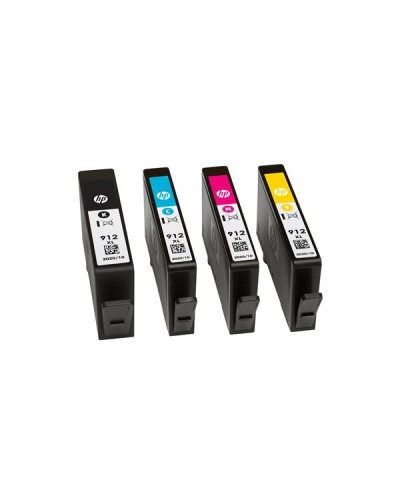 Cartuccia di inchiostro giallo originale HP 912XL ad alta capacità