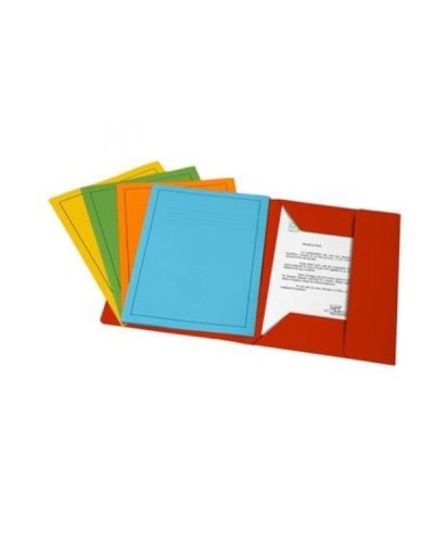 Cartelle a 3 lembi Fraschini Bristol 25x35cm - Assortiti - 25 pezzi