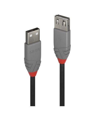 PROLUNGA USB 2.0 TIPO A NERO, 2M