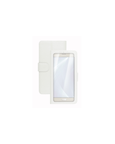UNICA VIEW - Custodia universale con display a vista, funzione stand compatibile con gli smartphone da 5" a 5.5" dimensione dis