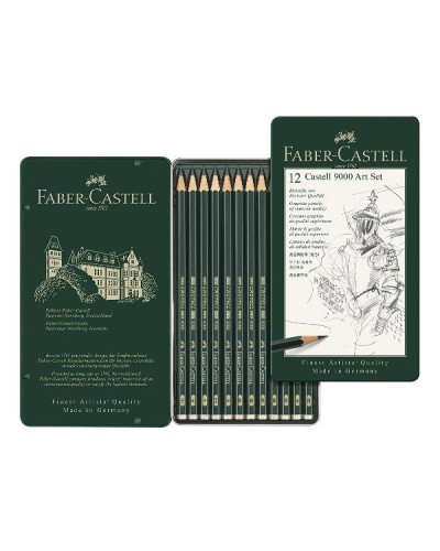 Matite grafite Castell 9000 Art 8B/2H Set