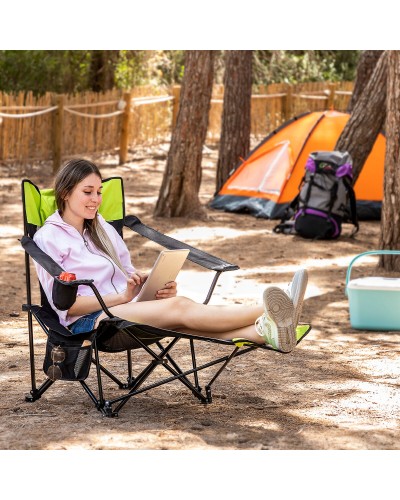 Folding Lounger Camping Chair Kampfort InnovaGoods