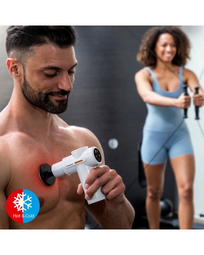 Muskel-Massagepistole mit Wärme und Kälte Hokgun InnovaGoods
