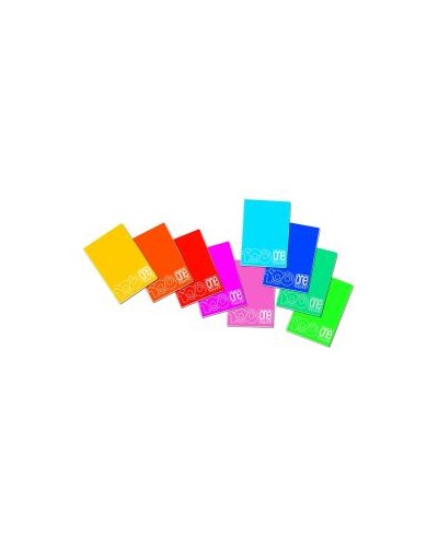 Quaderno ONE COLOR A4 - 4M senza marg. (conf.10)