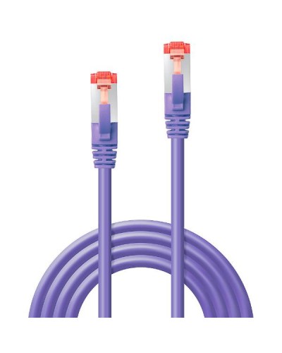 Cavo di Rete Cat.6 S/FTP Viola, 0.5m