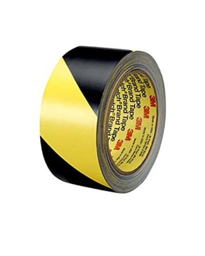N3M™ Nastro per strisce di sicurezza 5702 nero/giallo,