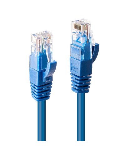 Cavo di Rete Cat.6 U/UTP Blu, 0.3m