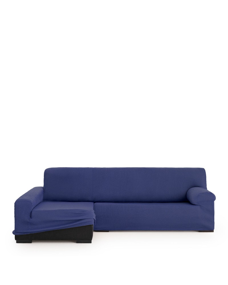 Left long arm chaise longue cover Eysa ULISES Blue 170 x 110 x 310 cm