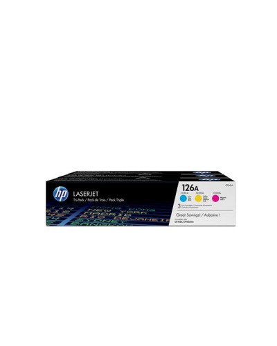 126A COLOR TRI-PACK LASERJET TONER