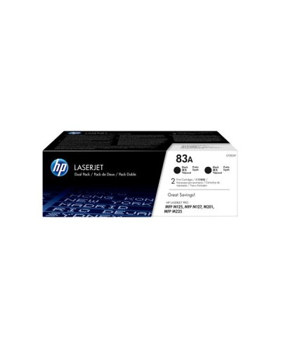 HP 83A 2-PACK BLACK  LASERJET