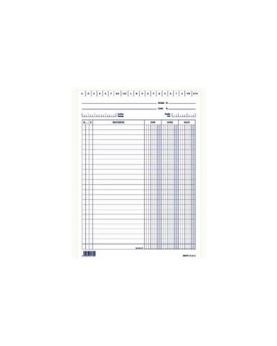 CF100 SCHEDE DARE/AVERE/SALDO BLU