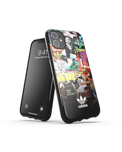 ADIDAS ORIGINALS - Cover Graphics con motivi multicolore in TPU morbido compatibile con Apple iPhone 12 Mini