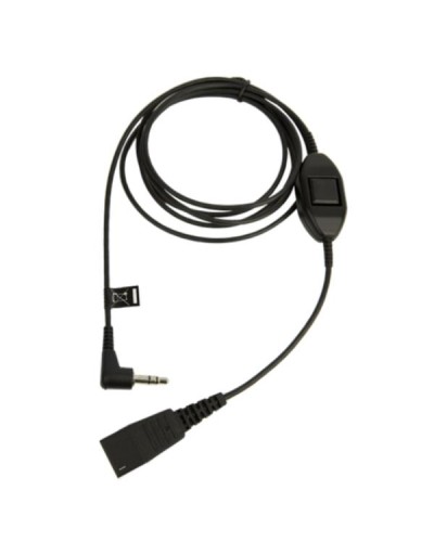 Jabra quick disconnect (QD) to 3.5mm jack cord for Alcatel