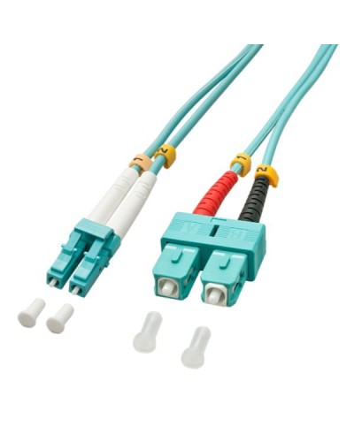 Cavo Fibra Ottica OM3 LC/SC - 50/125, 5m