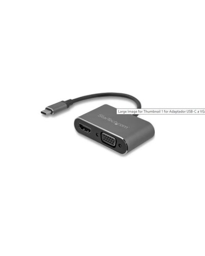 ADATTATORE USB-C A VGA + HDMI