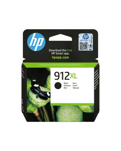 Cartuccia di inchiostro nero originale HP 912XL ad alta capacità