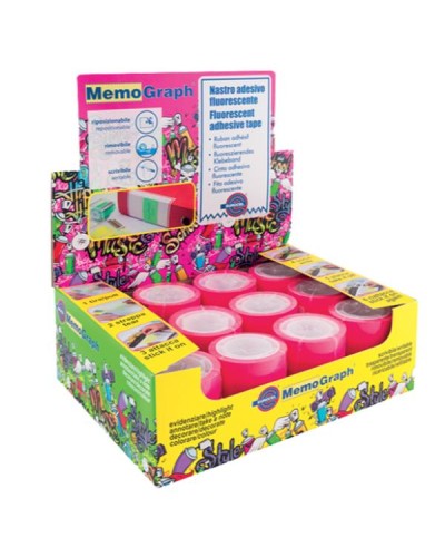 CF12 NASTRO EUROMEMOGRAPH ROSA