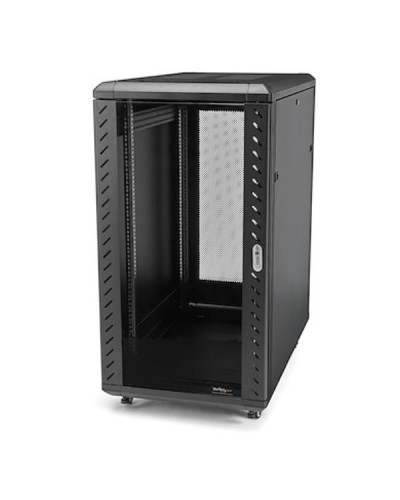 Armadio server rack 19 pollici 18U 4 staffe - Ruote incluse