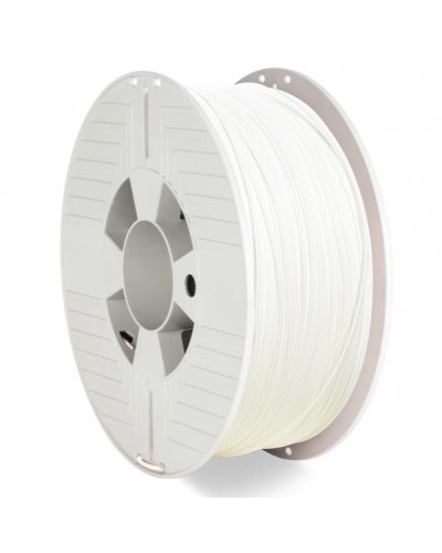 FILAMENT 3D PLA 1.75MM WHITE 1KG.