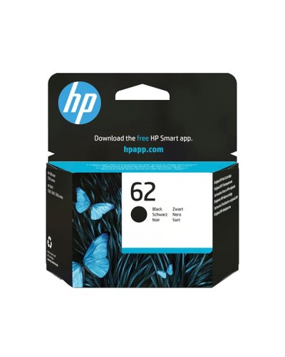 Cartuccia originale inchiostro nero HP 62