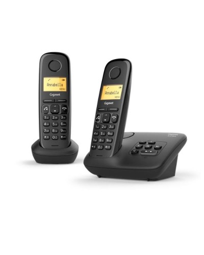 CORDLESS A270 A DUO NERO - CON SEGRETERIA