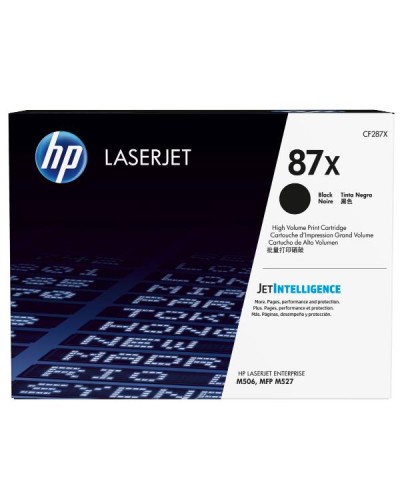 HP87X HIGH YIELD BLACK LASER TONER