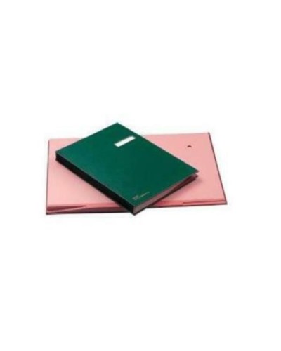 LIBRO FIRMA VERDE CON PORTA ETICHETTA INTERCAMBIABILE