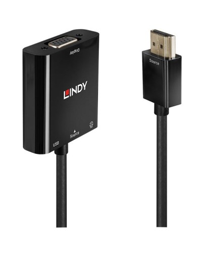 CONVERTER MICRO HDMI A VGA   AUD